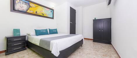 Dubbelrum | Strykjärn/strykbräda, gratis wi-fi och sängkläder