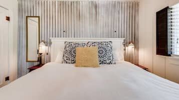1 habitación, tabla de planchar con plancha, wifi y ropa de cama