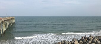 1st floor 3BR 2Bath Oceanfront Condo w/pool and 2 assigned parking spots!