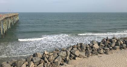 1st floor 3BR 2Bath Oceanfront Condo w/pool and 2 assigned parking spots!