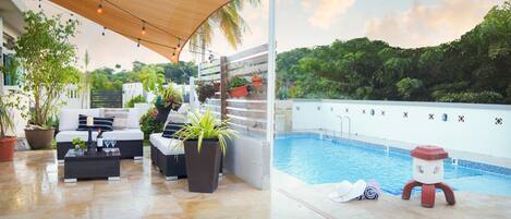 Piscina a l'aire lliure