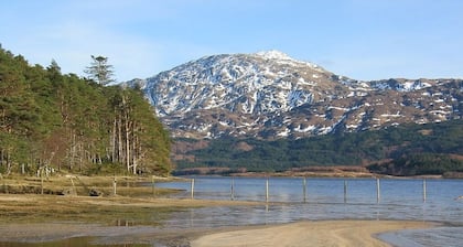 Traditional Loch Side Croft Cottage And Garden With Contemporary Extension