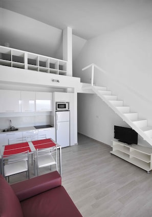 TV, books - Jandia Gesell Apartment with sea views and free wifi (Morro Jable, Pajara)