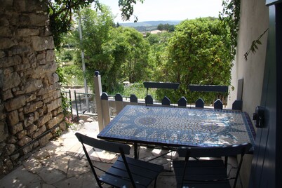 Charming holiday home in southern French wine village
