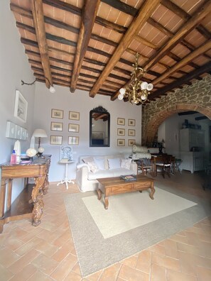 Televisión, reproductor de DVD, libros y estéreo 