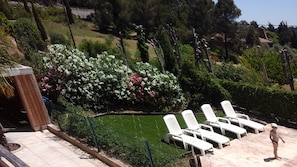 Property grounds - Holiday home  Spa with breathless view - wifi (Carcassonne)