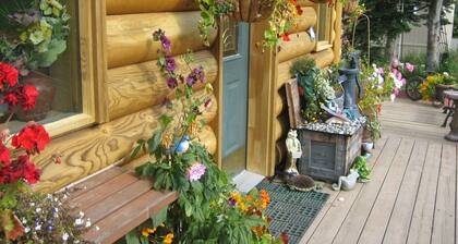 Saa autenttisen hirsimökki Alaskan 5 tähden kokemuksen "The Eagles Nest"