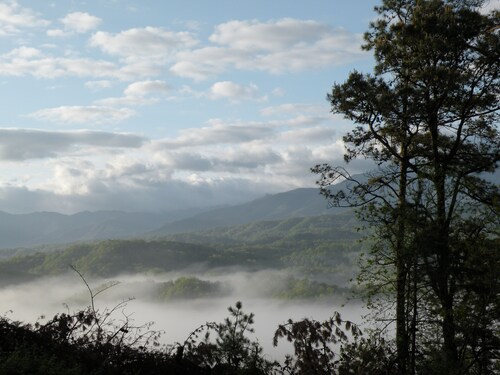 Luxury cabin with breath taking  View, minutes from Dollywood!