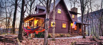 Sitting on 20 beautiful acres, totally secluded, Just 6 miles from Helen, GA!
