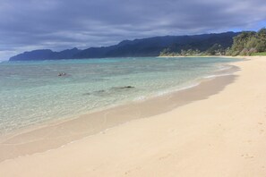 Sun loungers, beach towels