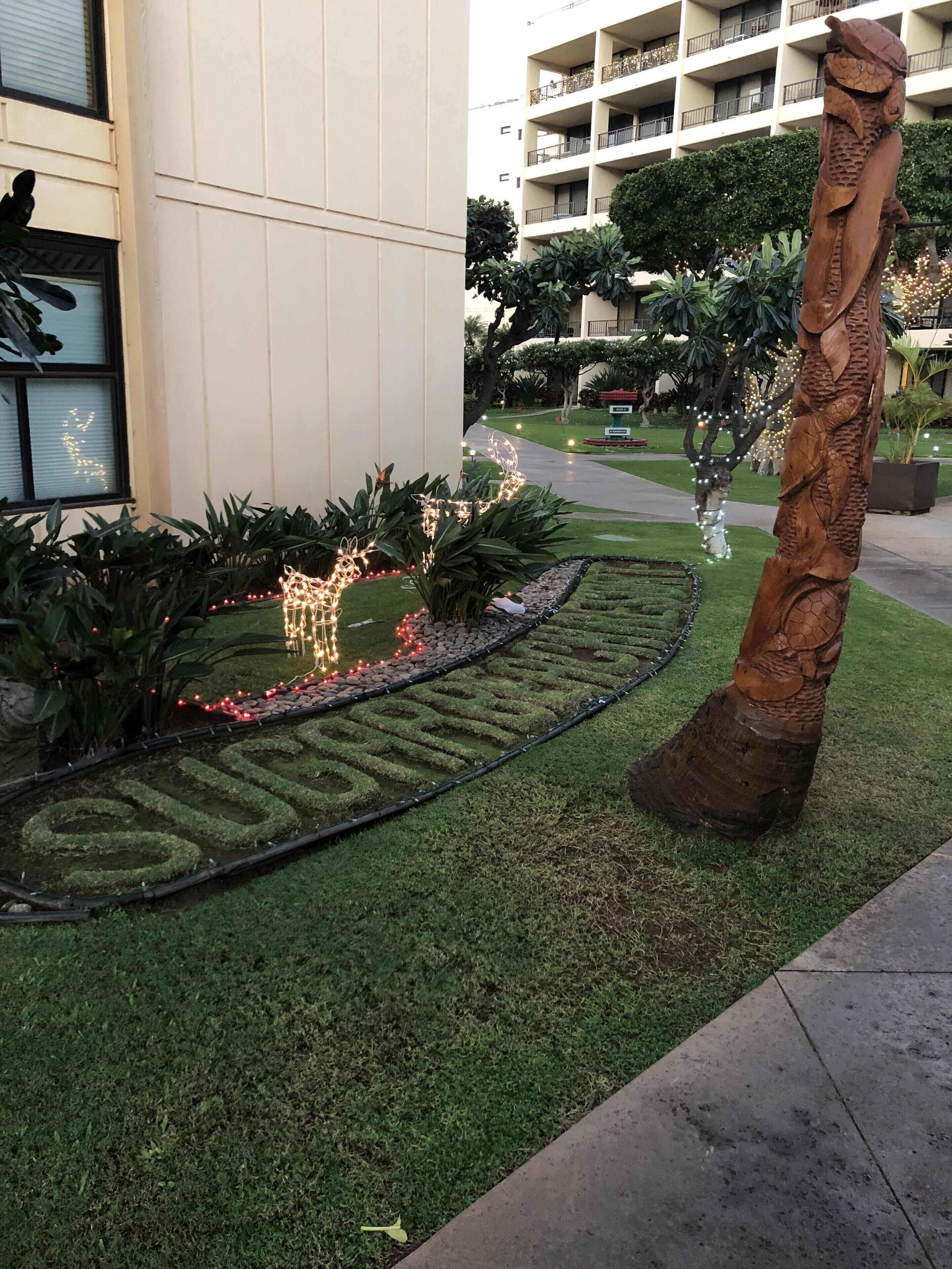 Enceinte de l’hébergement