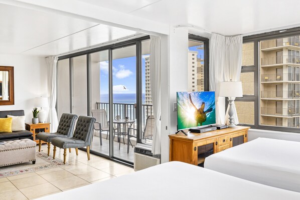 1 chambre, bureau, fer et planche à repasser, Wi-Fi