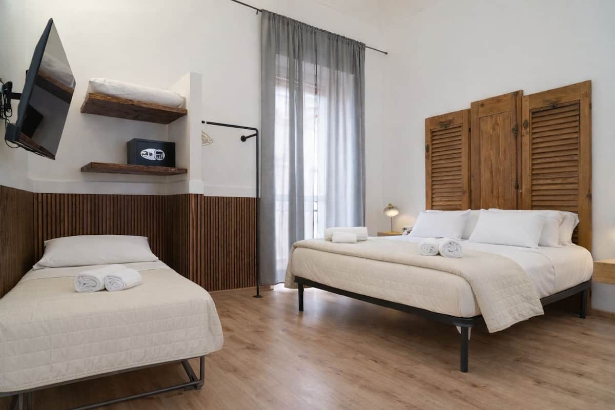 Elite Double Room | Frette Italian sheets, premium bedding, down comforters