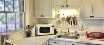 SweetChick Farmhouse, slight country feel with close city convenience.