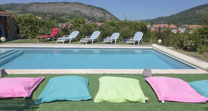 Villa jardin piscine, pieds des Pyrénées Cathares