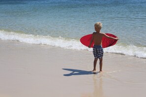 Beach nearby, beach towels