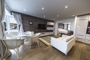 1 غرفة نوم ومكواة/لوح كي وواي فاي وملاءات أسرّة