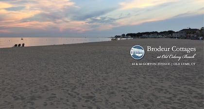 Pysy vain muutaman askeleen päässä kauniista yksityisrannasta Old Lyme!