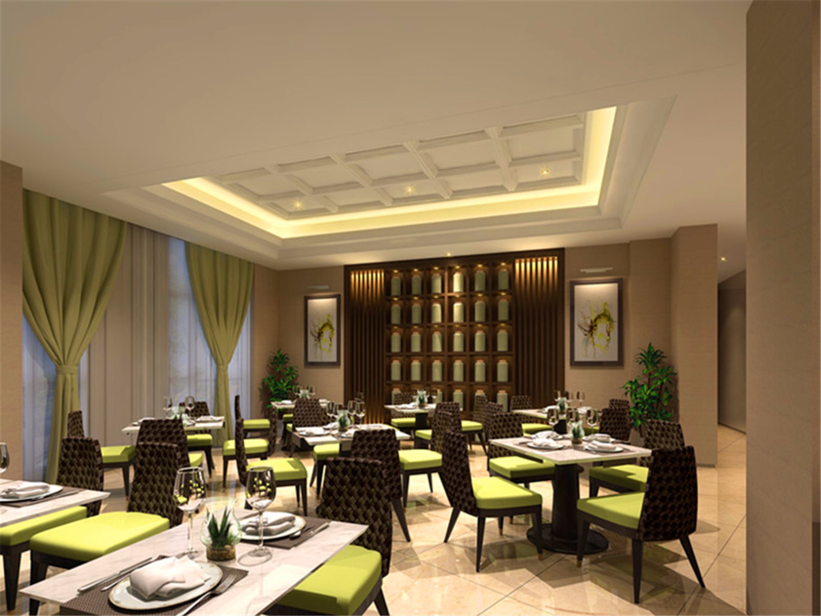 breakfast, lunch and dinner served