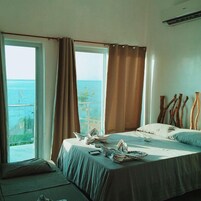 Individually decorated, individually furnished, blackout drapes