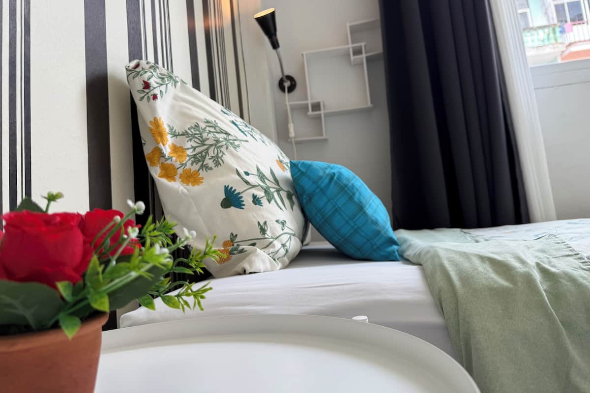 Habitación estándar con 2 camas individuales | Wifi gratis y ropa de cama
