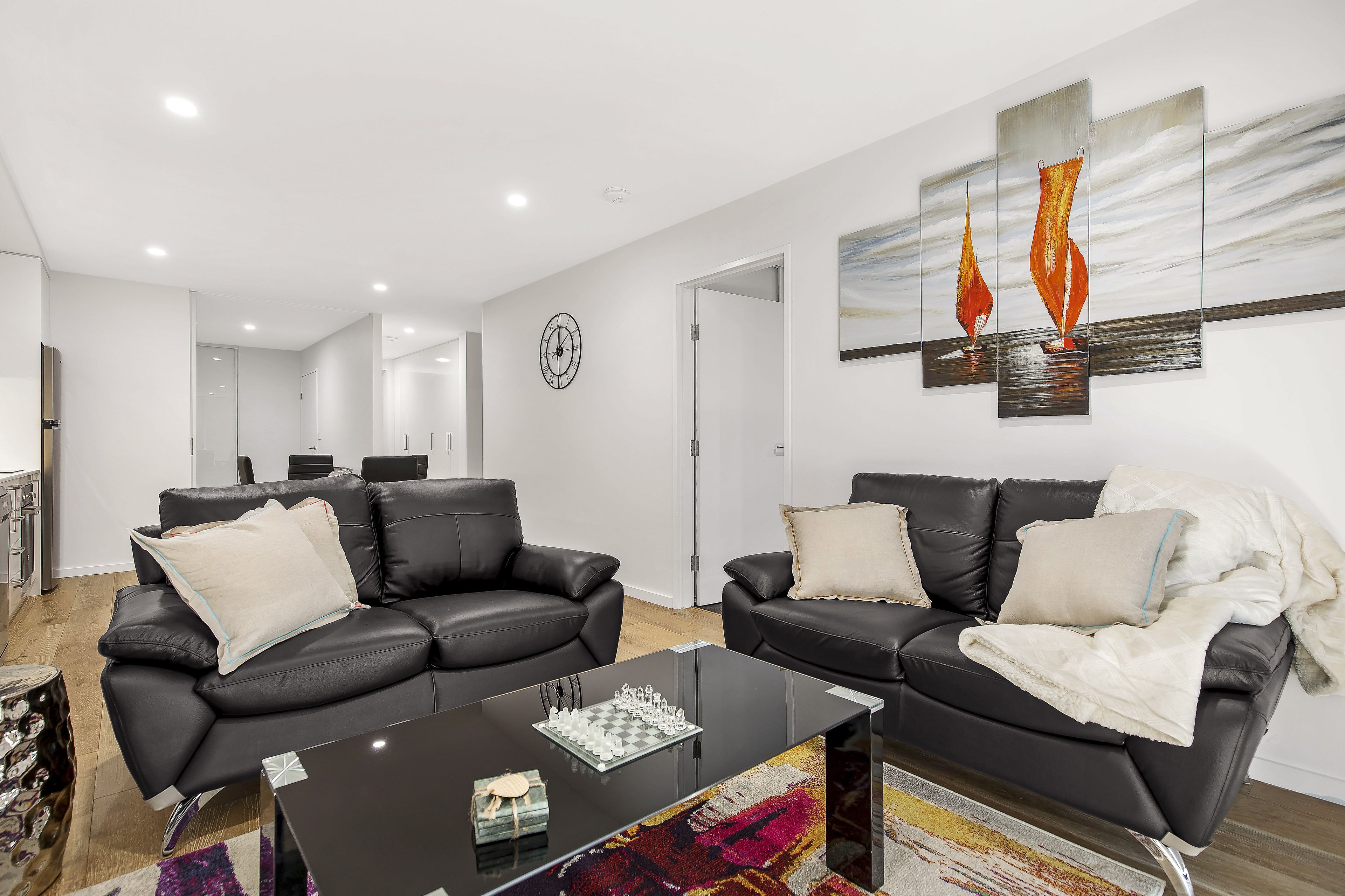 One Bedroom with Harbour View | Living room | Flat-screen TV, Netflix