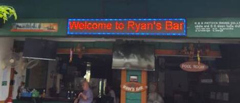 Entrada de la propiedad