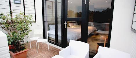 Habitación cuádruple familiar | Terraza o patio