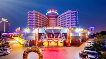 Front of property – evening/night