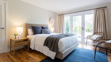 Premium bedding, individually decorated, individually furnished