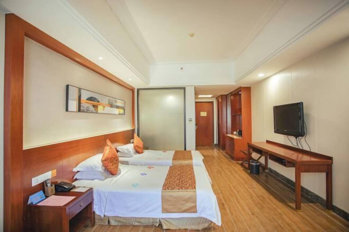 In-room safe, desk, blackout curtains, iron/ironing board