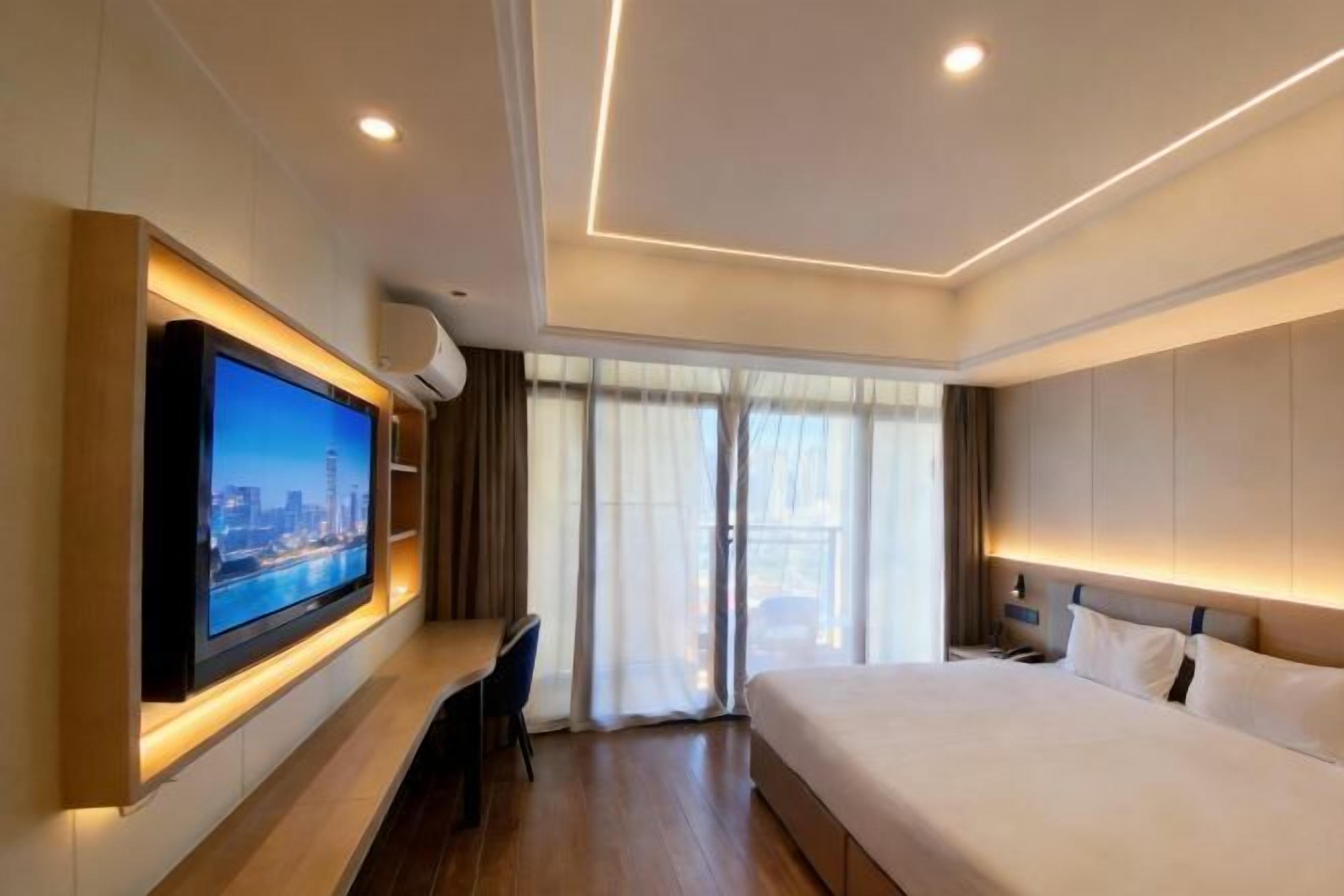 In-room safe, desk, blackout curtains, iron/ironing board