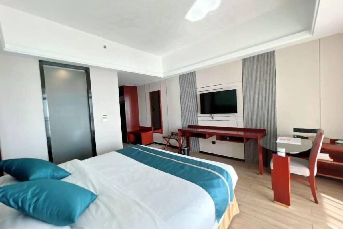 In-room safe, desk, blackout curtains, iron/ironing board