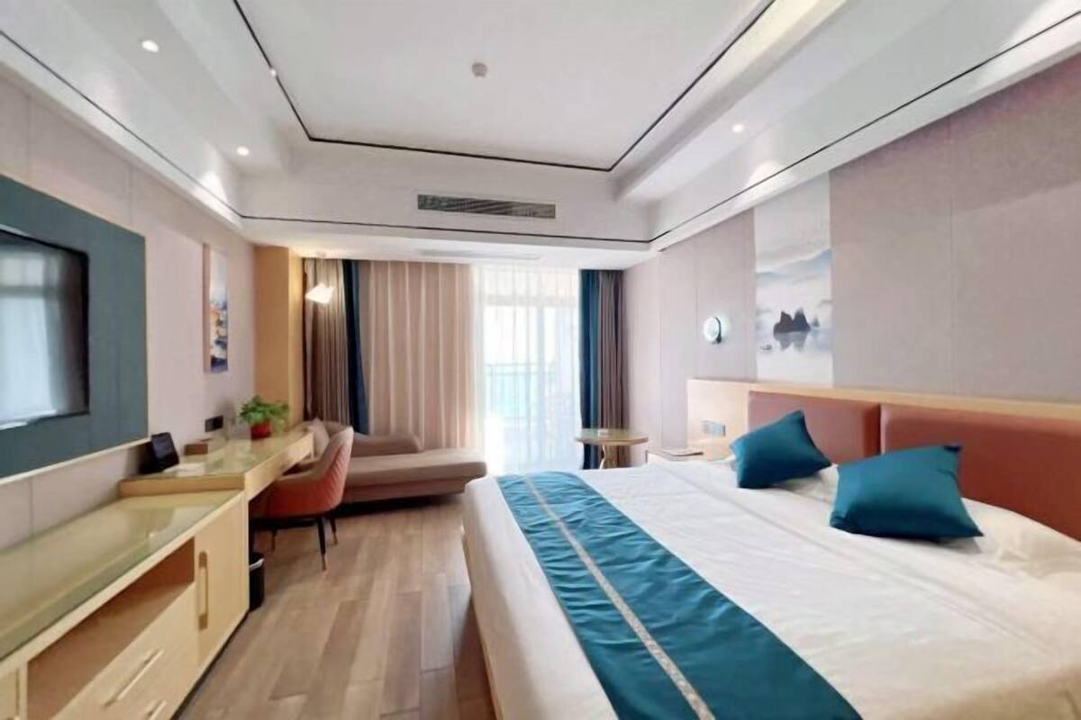 In-room safe, desk, blackout curtains, iron/ironing board