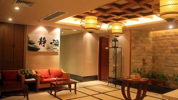 Sitzecke in der Lobby