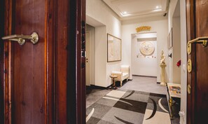 Entrée de l’hébergement