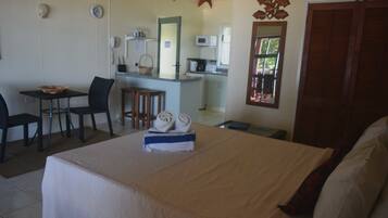 Comfort Bungalow, 1 Queen Bed, Beach View | In-room safe, iron/ironing board, WiFi