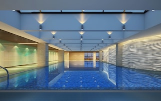 Una piscina techada
