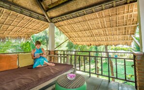 Villa - 3 soveværelser - havudsigt | Balkon