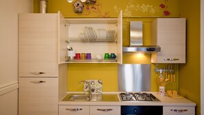 Departamento, 1 habitación | Cocineta privada