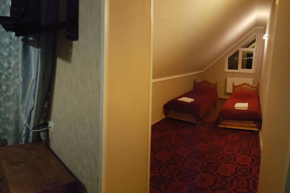 Premium bedding, pillowtop beds, in-room safe, desk