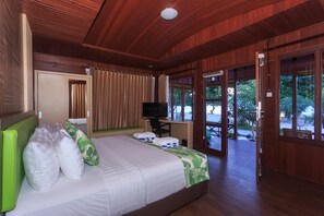 Villa, 1 Bedroom, Beachfront | Premium bedding, down comforters, in-room safe, desk - Sylvia Beach Villa (Labuan Bajo)