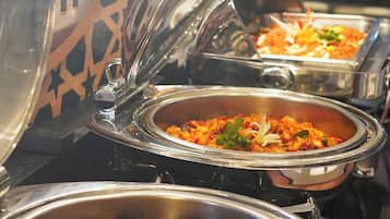 Daily buffet breakfast (IDR 159000 per person)