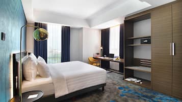 In-room safe, desk, blackout drapes, soundproofing