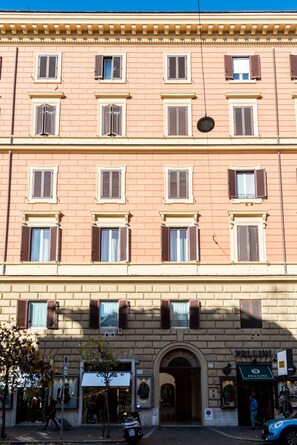 Façade de l’hébergement