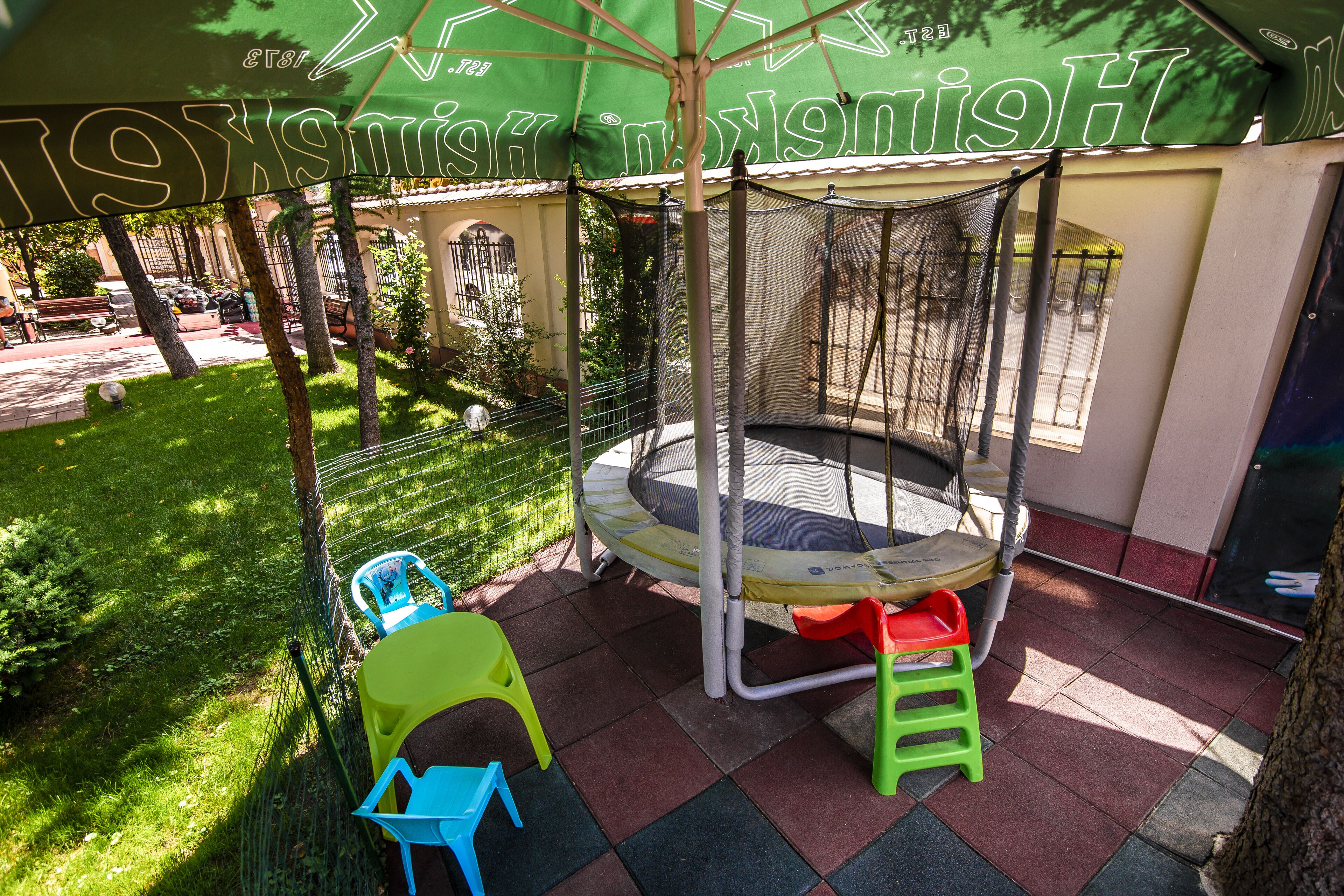 Utendørs lekeområde for barn