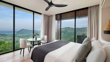 Family Villa, 3 Bedrooms, Private Pool, Ocean View | Minibar, in-room safe, individually furnished, desk