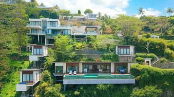 Bespoke Villa, 5 Bedrooms, Private Pool, Ocean View | Balcony view