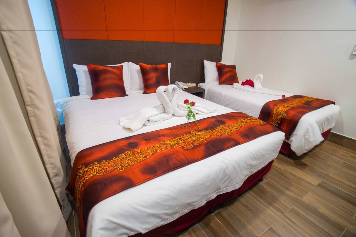 Superior Triple Room, Multiple Beds | In-room safe, desk, iron/ironing board, free WiFi