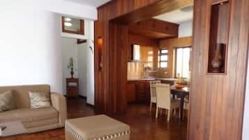 Apartment, 2 Bedrooms, Ground Floor | Living room | Flat-screen TV